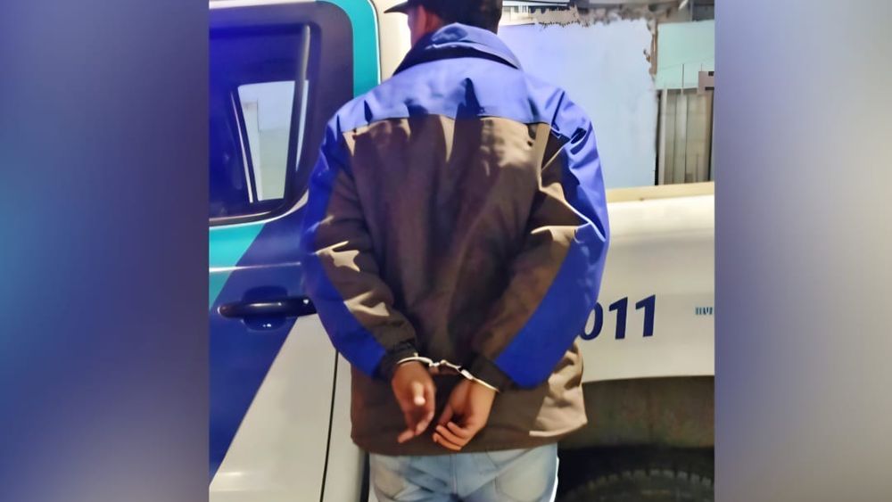 DETENIDO. Tiene 36 años y cuenta con antecedentes por venta de drogas.
