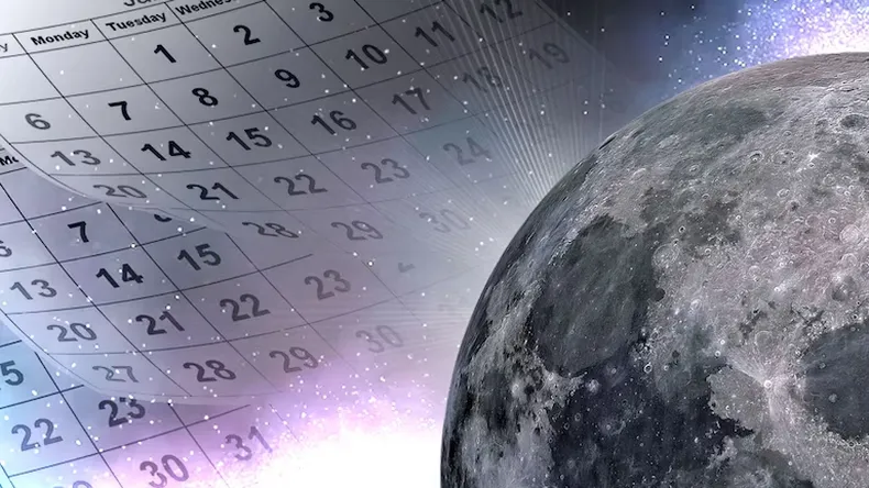 Calendario lunar de junio 2025. (Infobae)..avif