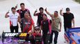 NÚMERO 1. Nico Jaime junto al Galarza Racing festeja tras ganar la etapa regular.