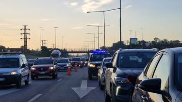 CHOQUE Y DEMORAS EN PANAMERICANA. El accidente se produjo en el kilómetro 42,500 a CABA.&nbsp;