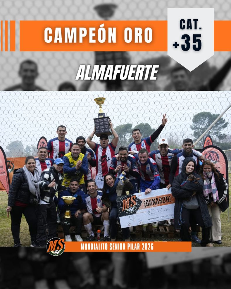 Mundialito Almafuerte +35 Copa Oro