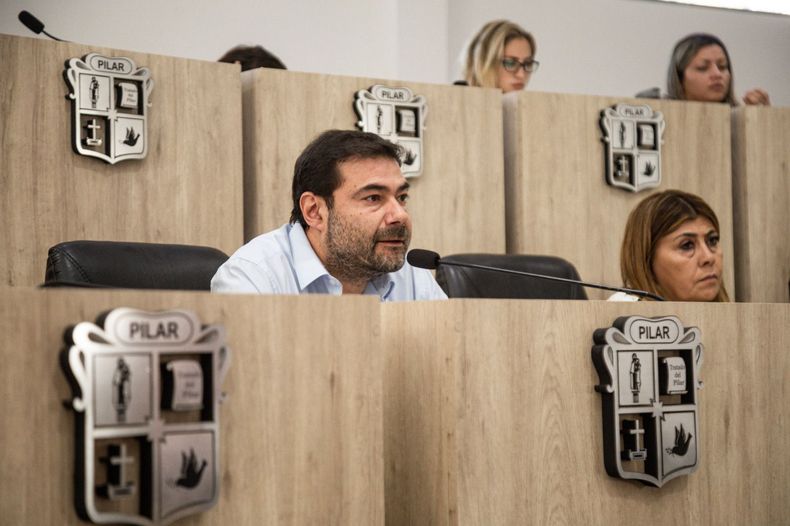 DEBATE. El oficialista Silvio Rodríguez destacó las obras de la gestión durante 2022. &nbsp;
