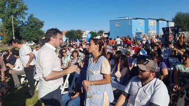 ANUNCIO. Federico Achával destacó el rol de los vecinos en la definición de las obras para el barrio.&nbsp;