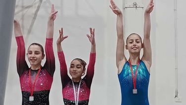 Las gimnastas de Elite tuvieron una gran actuación en el Provincial de Mar del Plata.