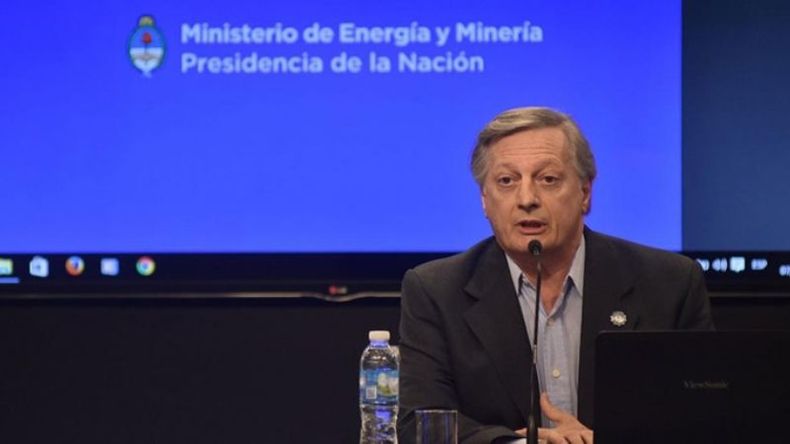 ANUNCIO. Aranguren dio los detalles de las subas de tarifas..