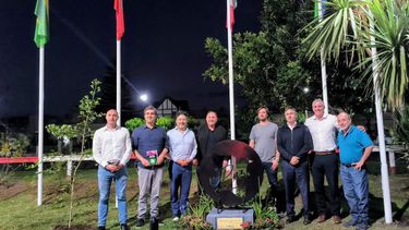 CUMBRE. Federico Achával se reunió con los jefes comunales en Marcos Paz.