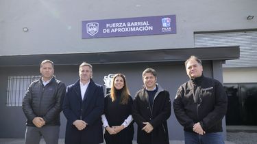 Federico Kruse, Federico Achával, Soledad Peralta, Axel Kicillof y Javier Alonso.