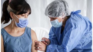 AVANZA. Por ahora, en Pilar sigue la vacunación a trabajadores de la salud..