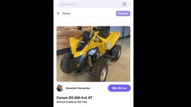 La app conecta a usuarios que tengan ganas de trocar productos a unos 100 km. a la redonda. .