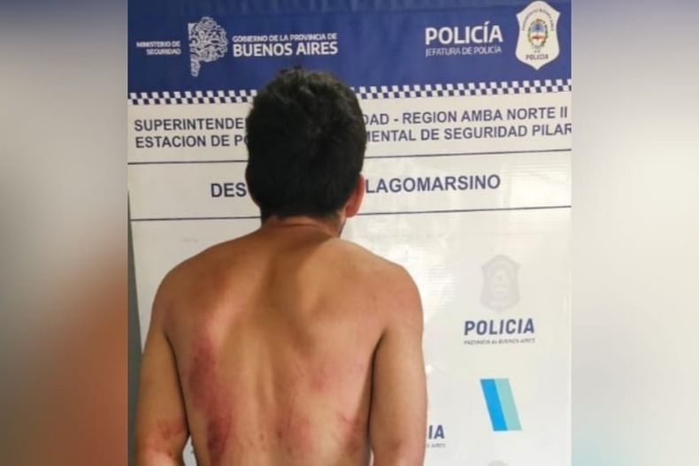El detenido fue sorprendido por la policía dentro de la vivienda de una jubilada.