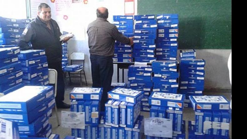 Las máquinas estaban guardadas en la dirección de la Secundaria 301..