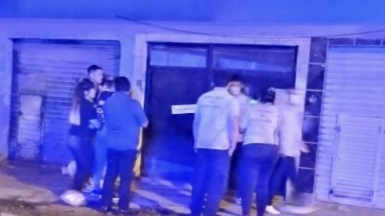 CLAUSURADO. El lugar donde se estaba llevando a cabo la supuesta despedida. .