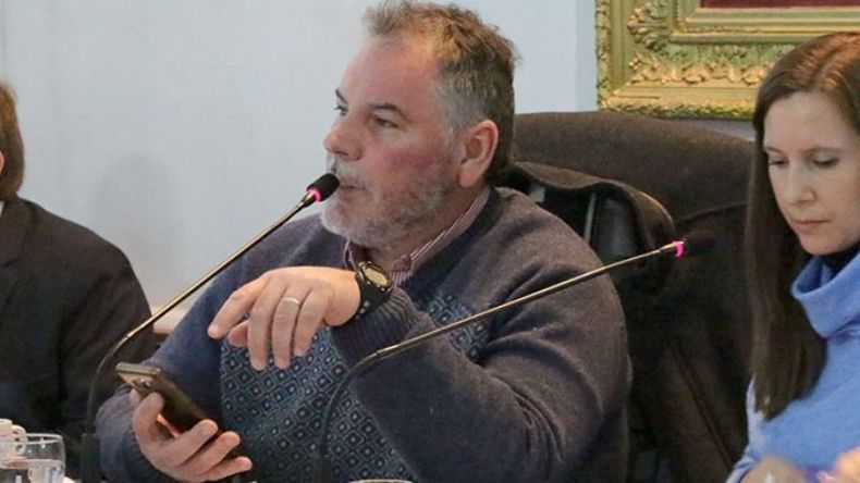 Trindade, presidente del HCD. .