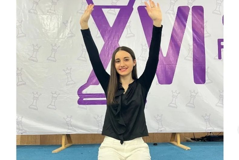 Candela Francisco: “En el torneo la pasé muy bien, me divertí muchísimo.