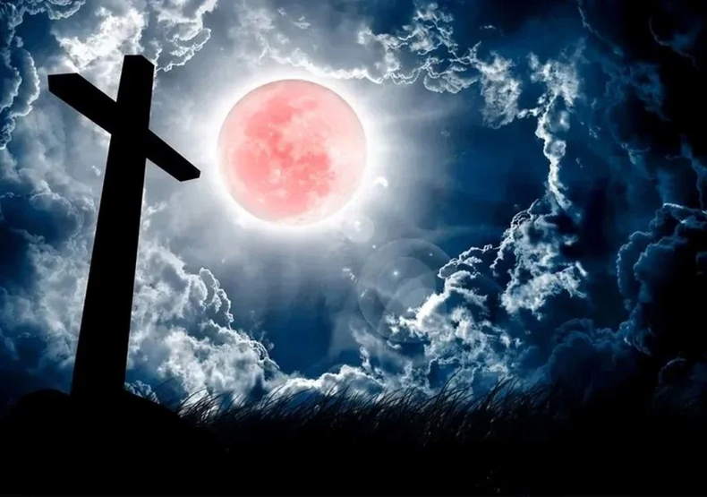 Este año la Luna llena o Luna Rosa marcó el inicio de la Semana Santa. (Ecosfera).webp